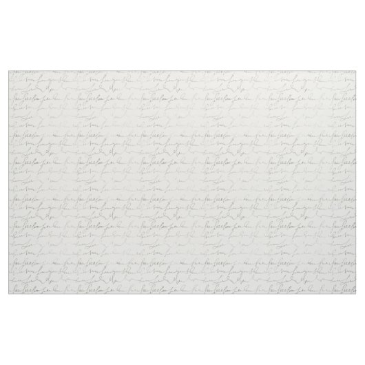 Prachtig script stof (Fat Quarter)