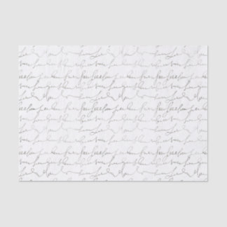 Prachtig  script tissuepapier