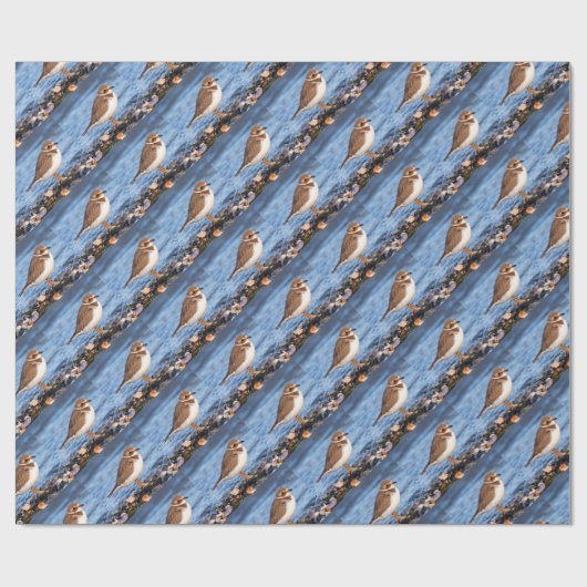 Prachtig Semipalmated Plover bij het strand Cadeaupapier (Vlak)