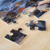 Prachtig Semipalmated Plover bij het strand Legpuzzel (Zijkant)