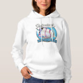 Prachtig Seychellen retro logo Hoodie (Voorkant)