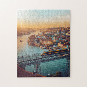 Prachtig Skyline Uitzicht van Porto Portugal Legpuzzel