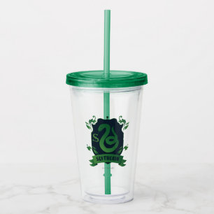 Prachtig SLYTHERIN™ Huis Wapen Acryl Drinkbeker