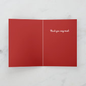 Prachtig sneeuwpop waterverf ontwerp feestdagen kaart (Binnen)