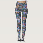 Prachtig, speciaal ontworpen artistiek vrouwelijk leggings (Voorkant)
