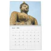 Prachtig Spiritueel Boeddha-standbeeld 2015 Kalender (Mar 2026)