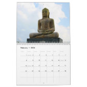Prachtig Spiritueel Boeddha-standbeeld 2015 Kalender (Feb 2026)