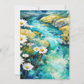 Prachtig Springtime Creek verjaardagsfeestje Kaart (Achterkant)