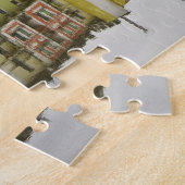 Prachtig stadsbeeld Bulgaars dorp Legpuzzel (Zijkant)