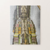 Prachtig stadsbeeld Bulgaars dorp Legpuzzel (Verticaal)