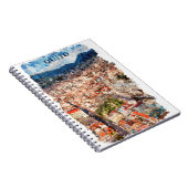 Prachtig stadsbeeld van Quito Ecuador Notitieboek (Rechterzijde)