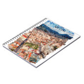 Prachtig stadsbeeld van Quito Ecuador Notitieboek (Linkerzijde)