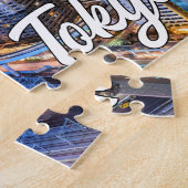 Prachtig stadsbeeld van Tokio, Japan Legpuzzel (Zijkant)