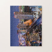 Prachtig stadsbeeld van Tokio, Japan Legpuzzel (Verticaal)