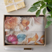 Prachtig Stag in tussen de bloemen Tissuepapier (Geschenk)