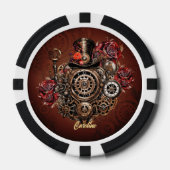 Prachtig Steampunk design Poker Chips (Voorkant)