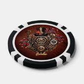 Prachtig Steampunk design Poker Chips (Enkel)