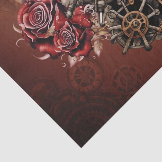 Prachtig Steampunk design Tissuepapier (Detail)
