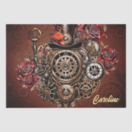 Prachtig Steampunk design Tissuepapier