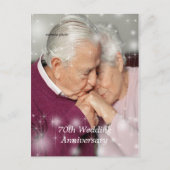 Prachtig, sterrenbekleding, Jubileum, Aangepast Briefkaart (Voorkant)