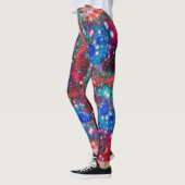 Prachtig sterrenveld over alle gedrukte Leggings (Links)