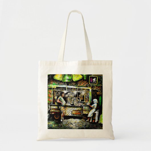 Prachtig stralend tote bag (Voorkant)