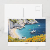 Prachtig strand in Griekenland Briefkaart (Voorkant / Achterkant)