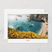 Prachtig strand in Griekenland Briefkaart (Voorkant / Achterkant)