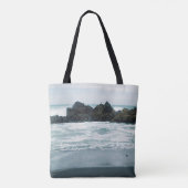 Prachtig strand uitzicht...... tote bag (Achterkant)