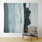 Prachtig strand uitzicht...... wandkleed (In Situ (horizontaal))
