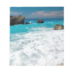 Prachtig strand Water Surf Aloha Hawaiian Wedding Notitieblok