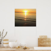Prachtig Sunset-Poster Poster (Keuken)