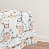 Prachtig Sweet Schattige Baby Lamb Pattern Tafelkleed (Voorbeeld)