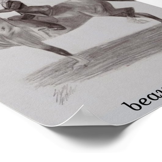 prachtig team poster (Hoek)