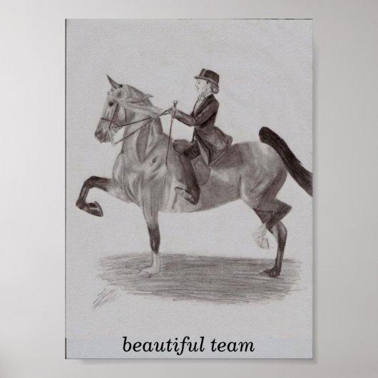 prachtig team poster (Voorkant)