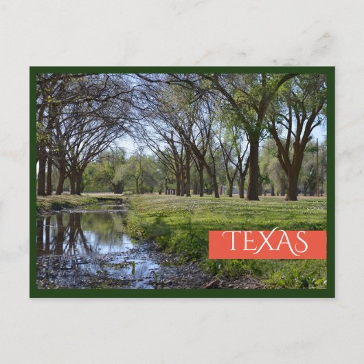 Prachtig Texaans park Briefkaart (Voorkant)