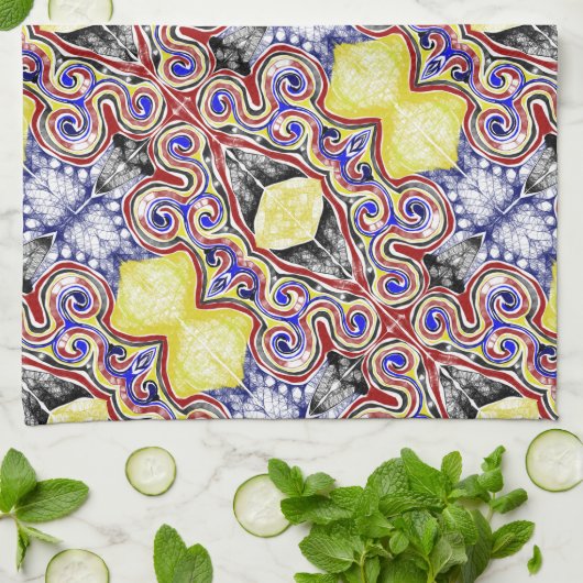 Prachtig Theedoek (Gevouwen)