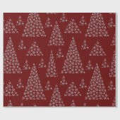 Prachtig traditioneel kerstpapier cadeaupapier (Vlak)