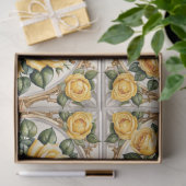 Prachtig trendy geel rose Collectie Tissuepapier (Geschenk)