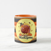 Prachtig Trendy Thanksgiving Herfst Collectie Mok (Midden)