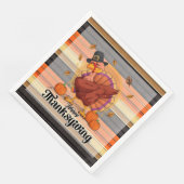 Prachtig Trendy Thanksgiving Herfst Collectie Servet (Hoek)