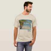 Prachtig tropisch Belize Beach Caribisch Zee T-shirt (Voorkant volledig)