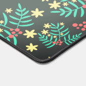 Prachtig tropisch bloemontwerp - bureaumat (Hoek)