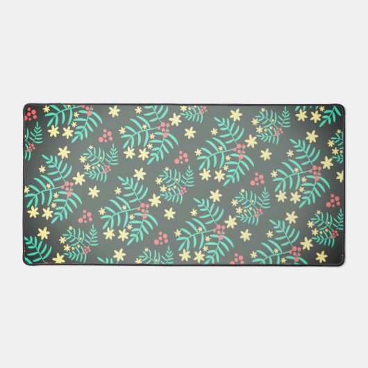 Prachtig tropisch bloemontwerp - bureaumat (Voorkant)