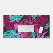 Prachtig tropisch bloemontwerp - bureaumat (Keyboard & Muis)