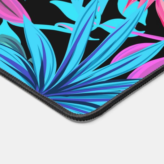 Prachtig tropisch bloemontwerp - bureaumat (Hoek)