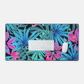 Prachtig tropisch bloemontwerp - bureaumat (Keyboard & Muis)