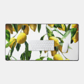 Prachtig tropisch citroenontwerp - Bureaumat (Keyboard & Muis)