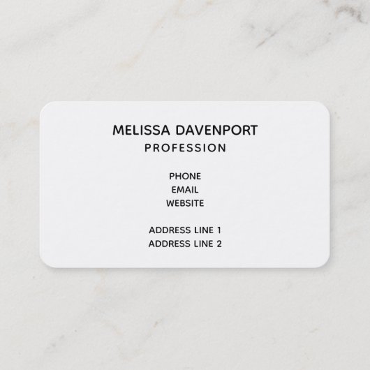 Prachtig tropisch strand in het zeeparadijs visitekaartje (Achterkant)