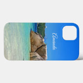 Prachtig tropisch Zee met rotskoverkusten Case-Mate iPhone Case (Achterkant (horizontaal))